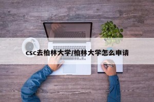 csc去柏林大学/柏林大学怎么申请